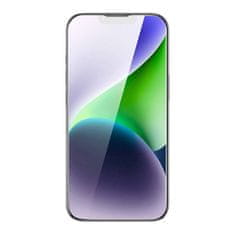 BASEUS 0,4 mm corning hd kaljeno steklo za iphone 13 pro max/14 plus + komplet za čiščenje