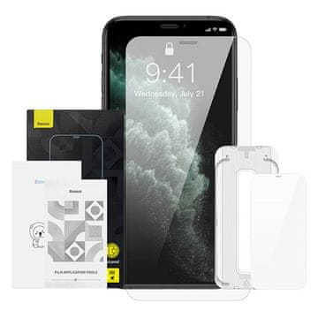 BASEUS crystal 0,3 mm kaljeno steklo za iphone x/xs