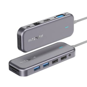 Blitzwolf adapter 11w1 bw-th8 hub usb-c