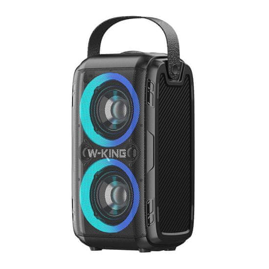 W-King Brezžični zvočnik Bluetooth W-KING T9II 60W (črn)