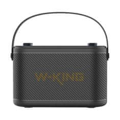 slomart brezžični zvočnik bluetooth w-king h10 120w (črn)