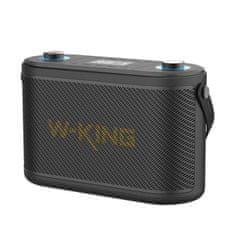 slomart brezžični zvočnik bluetooth w-king h10 120w (črn)