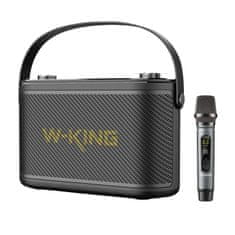 W-King Brezžični zvočnik Bluetooth H10 S 80W (črn)