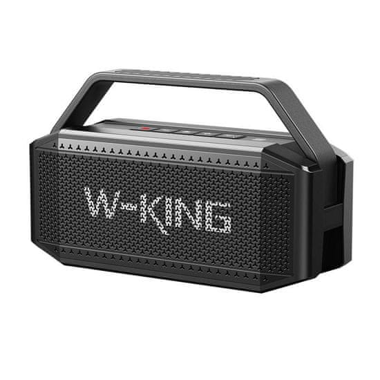 W-King Brezžični zvočnik Bluetooth D9-1 60W (črn)