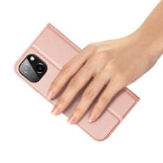 Dux Ducis Skin Pro knjižni ovitek za iPhone 15, roza