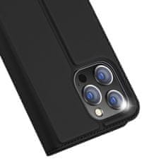 Dux Ducis Skin Pro knjižni ovitek za iPhone 15 Pro, črna