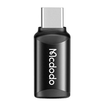 Mcdodo adapter lightning na usb-c, mcdodo ot-7700 (črn)