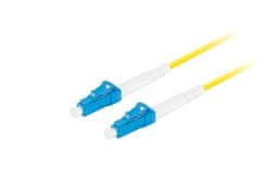 Lanberg optični povezovalni kabel SM LC/UPC-LC/UPC simplex 1m LSZH G657A1 premer 3mm, rumena barva