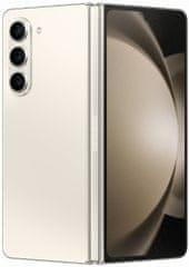 Galaxy Z Fold5 pametni zložljiv telefon, 12/512GB, kremna (SM-F946BZECEUE)