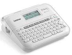Brother PT D410 tiskalnik nalepk, beli