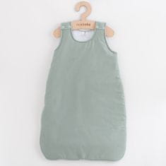 NEW BABY Spalna vreča za dojenčke z oblazinjenjem Dominik zelena - 68/74