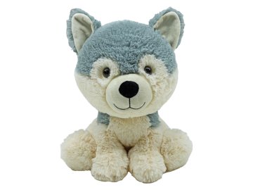 Husky plišasti 30 cm sedeči
