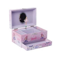 Troli Ljubka otroška igrača škatla za nakit Ballerina
