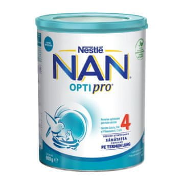 NAN Optipro 4 nadaljevano mleko za majhne otroke, 800 g