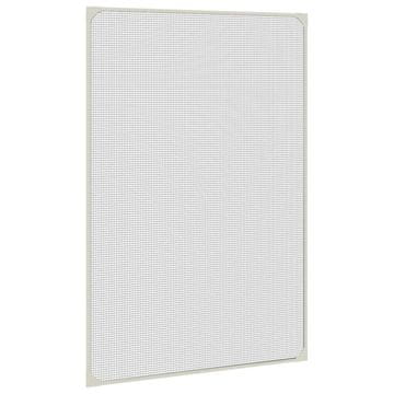 Vidaxl Magnetni komarnik za okna bel 80x120 cm