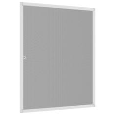 Vidaxl Komarnik za okna bel 80x100 cm