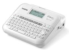 Brother PT D410VP tiskalnik nalepk, beli