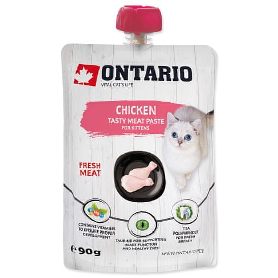 Ontario Pasta Kitten kuřecí 90 g
