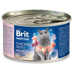 Brit Konzerva BRIT Premium by Nature Chicken with Hearts 200 g
