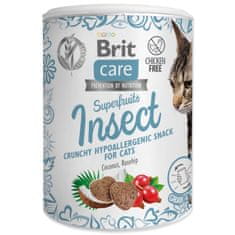 Brit BRIT Care Cat Snack Superfruits Insect with Coconut Oil and Rosehips 100 g