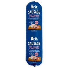 Brit Salám BRIT Premium Dog Sausage Chicken & White fish 800 g