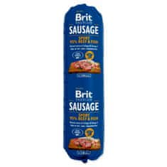Brit Salám BRIT Premium Dog Sausage Sport – Beef & Fish 800 g