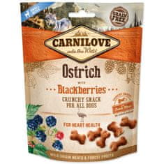 Carnilove CARNILOVE Dog Crunchy Snack Ostrich with Blackberries with fresh meat 200 g