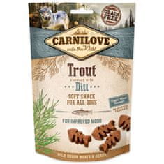 Carnilove CARNILOVE Dog Semi Moist Snack Trout enriched with Dill 200 g