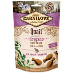 Carnilove CARNILOVE Dog Semi Moist Snack Quail enriched with Oregano 200 g