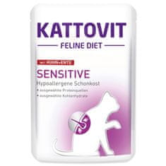 Finnern Kapsička KATTOVIT Sensitive kuře + kachna 85 g