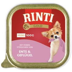 Finnern Vanička RINTI Gold Mini kachna + drůbež 100 g