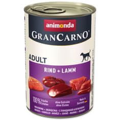 Animonda Konzerva Gran Carno hovězí + jehně 400 g