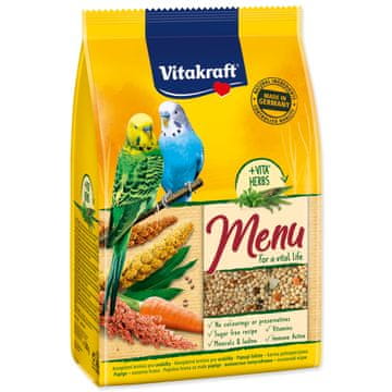 Vitakraft Menu Vital za valovite papige 500 g