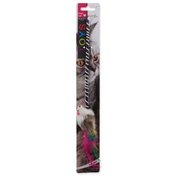 Magic cat Hračka MAGIC CAT prut s myškou a ocáskem 30 cm 1 ks