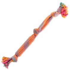 Dog Fantasy Přetahovadlo DOG FANTASY barevné se zvukem vzor č.1 - 3 knoty 53 cm