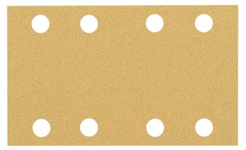 BOSCH Professional EXPERT C470 brusni papir z 8 luknjami, 80 x 133 mm, G 80, 10 kosov (2608900879)