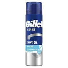 Gillette Hladilni gel za britje Series Sensitive Eucalyptus (hladilni gel za britje) 200 ml