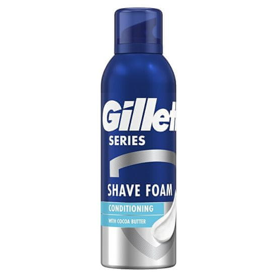 Gillette Pena za britje Series Cocoa Butter (Conditioning Shave Foam) 200 ml