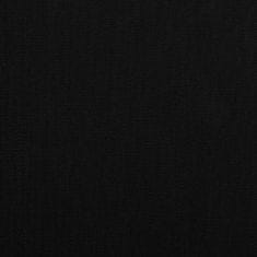Vidaxl Kolesarska prikolica črna oxford blago železo