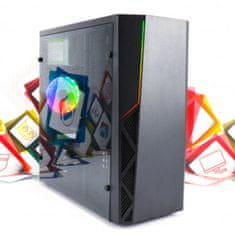 PCplus Gamer namizni računalnik, R5-5600G, 8GB, 512GB, GTX1650, W11H (144926)