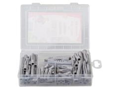 FISCHER Fischer PROFI-BOX Univerzalni vložek UX 6, 8 in 10 - Set 110 kosov 