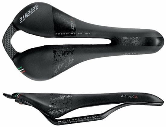 Repente sedlo Artax GL črna / 132 mm / 165 g