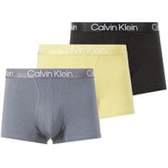 Calvin Klein 3 PAKET - moške boksarice NB2970A -CBJ (Velikost XXL)