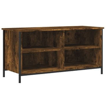 Vidaxl TV omarica dimljeni hrast 100x40x50 cm inženirski les