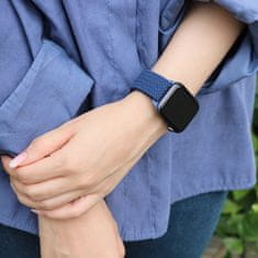 BStrap Elastic Nylon pašček za Apple Watch 42/44/45mm, charcoal