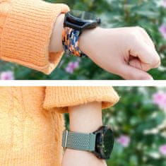 BStrap Elastic Nylon pašček za Xiaomi Amazfit Bip, fragrant orange