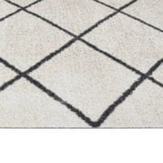 Vidaxl Kuhinjska preproga pralna kvadrati 60x180 cm žamet