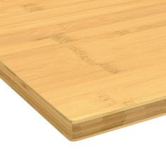 Vidaxl Mizna plošča 110x55x1,5 cm bambus