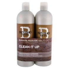 Tigi Bed Head Men Clean Up Set šampon 750 ml + balzam 750 ml za moške