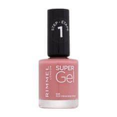 Rimmel Super Gel STEP1 gel lak za nohte 12 ml Odtenek 035 pop princess pink